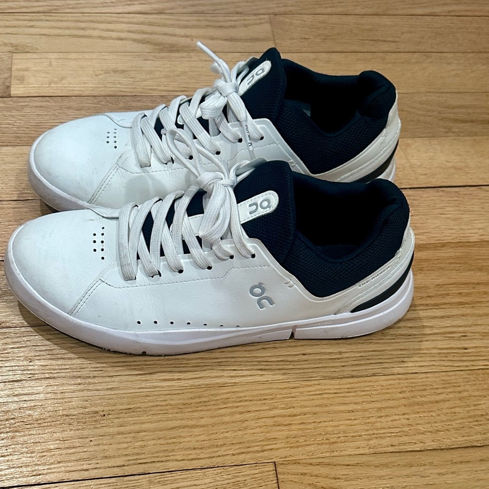On The Roger Advantage Men’s Shoes White/Midnight